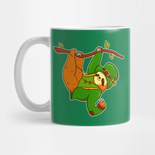 Funny St.Patrick's Day Sloth Leprechaun Mug